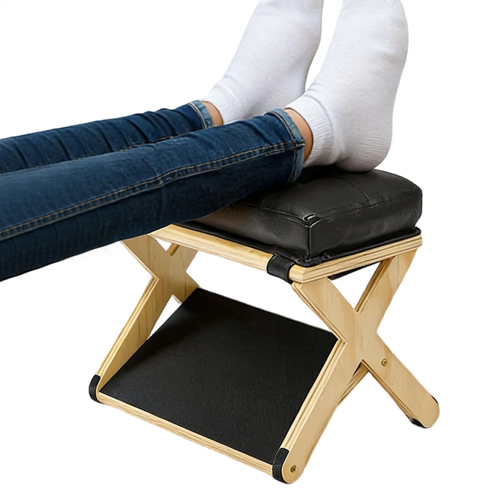 Footrest Under Desk - Подставка для ног под стол, деревянная,
