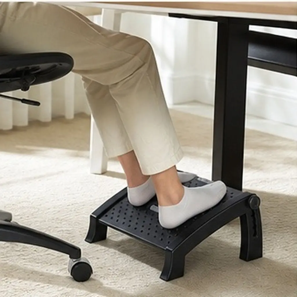 Footrest Under Desk - 1 шт. Компактная подставка для ног,
