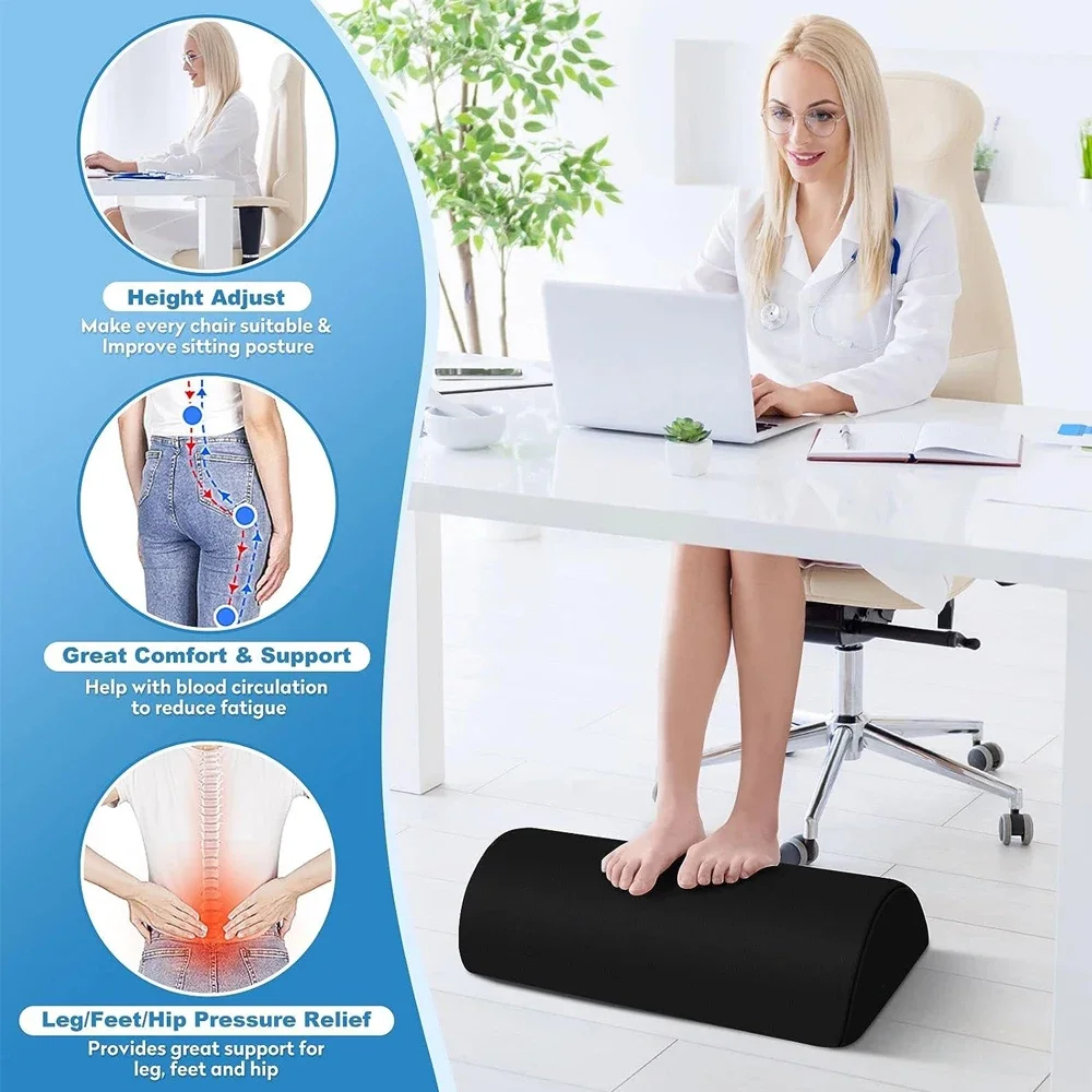 Комфортная подставка для ног п – обзор и цена Footrest Under Desk