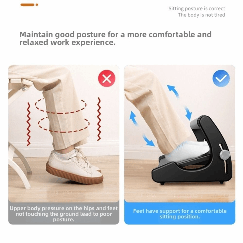 Регулируемая подставка для ног – обзор и цена Footrest Under Desk