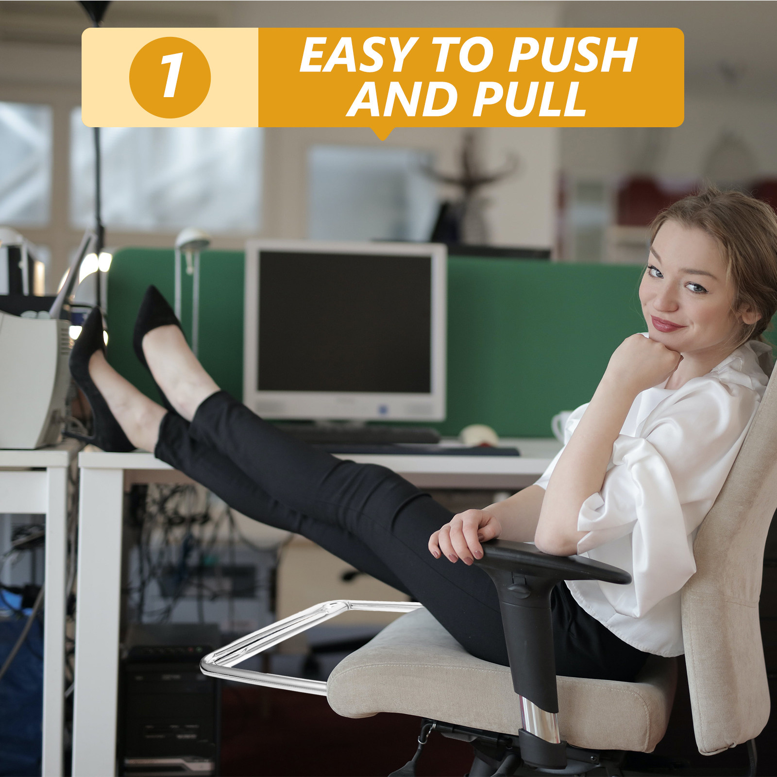 Подставка для ног из нержавеющ – обзор и цена Footrest Under Desk