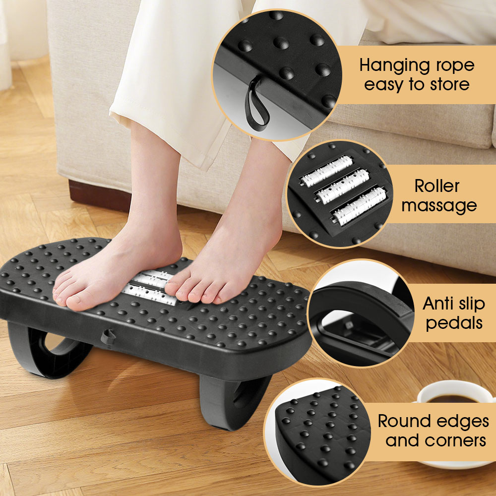 Портативная подставка для ног  – обзор и цена Footrest Under Desk