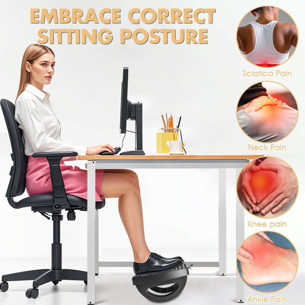 Портативная подставка для ног  – обзор и цена Footrest Under Desk