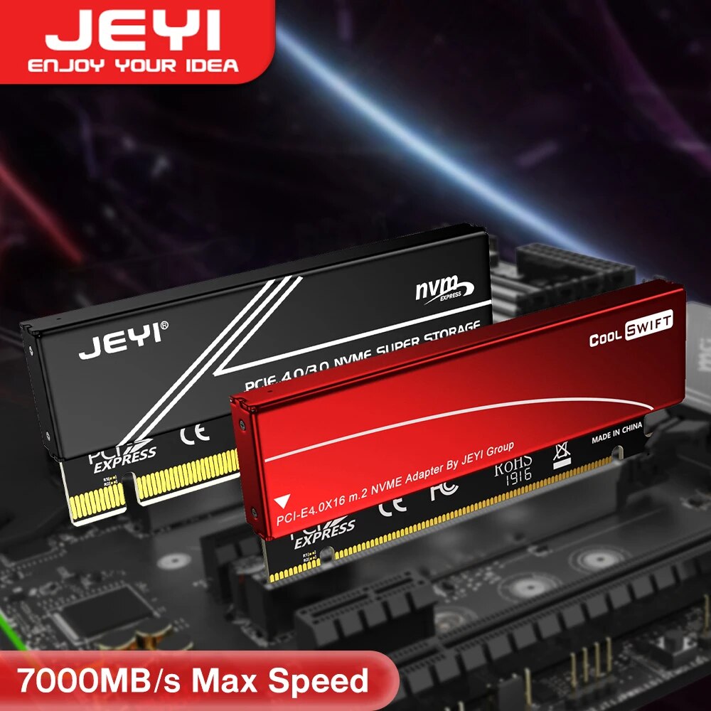 Адаптер JEYI M.2 NVME на PCIE  – обзор и цена Samsung Ssd 990 Pro