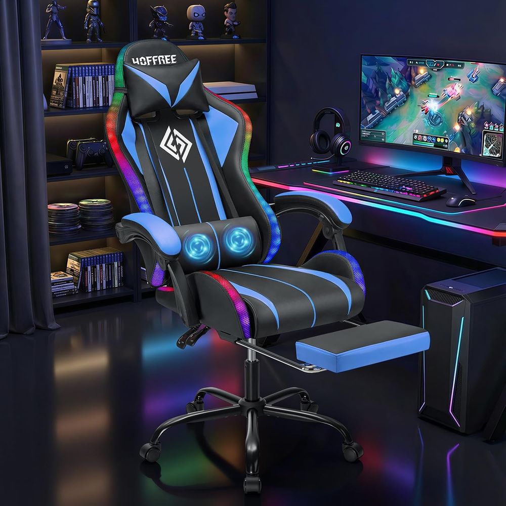 Игровое кресло с LED-подсветко – обзор и цена Video Gaming & Esports Usd Acc