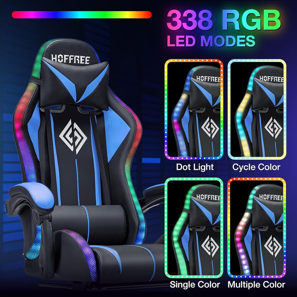 Игровое кресло с LED-подсветко – обзор и цена Video Gaming & Esports Usd Acc